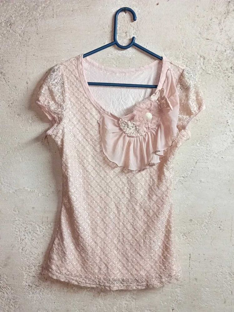 Trendy Lace Top Layered