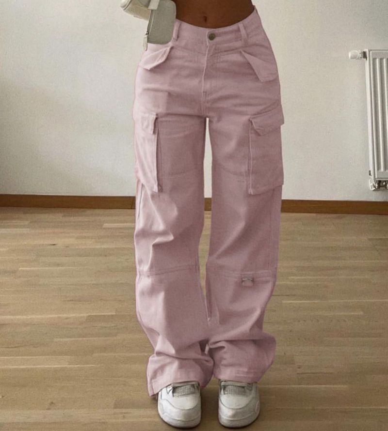 💕 Pink Cargo Pants 💕