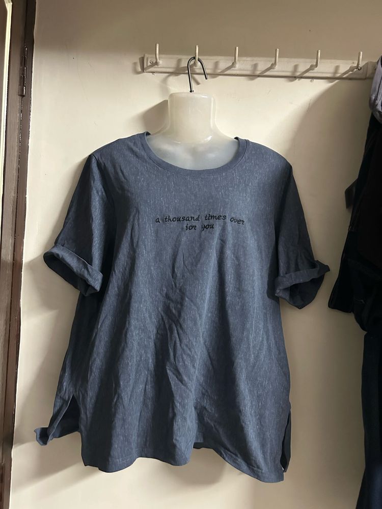 Blue Graphic T-Shirt