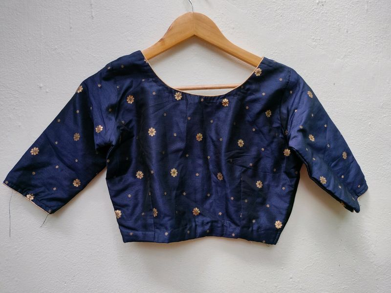 Dark Blue Blouse