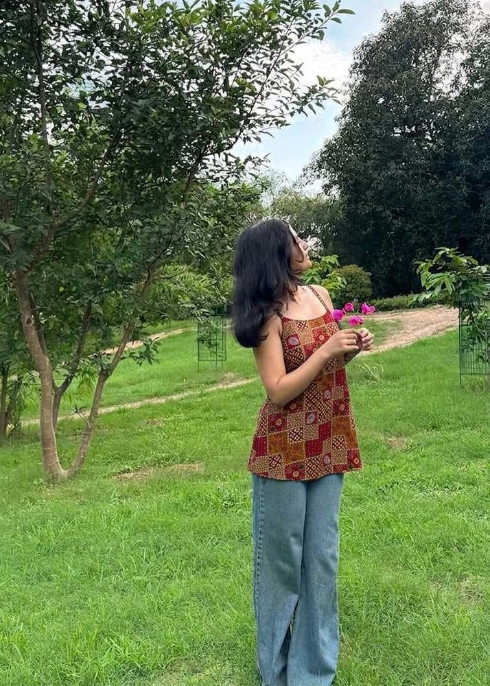 Boho Patchwork short kurti