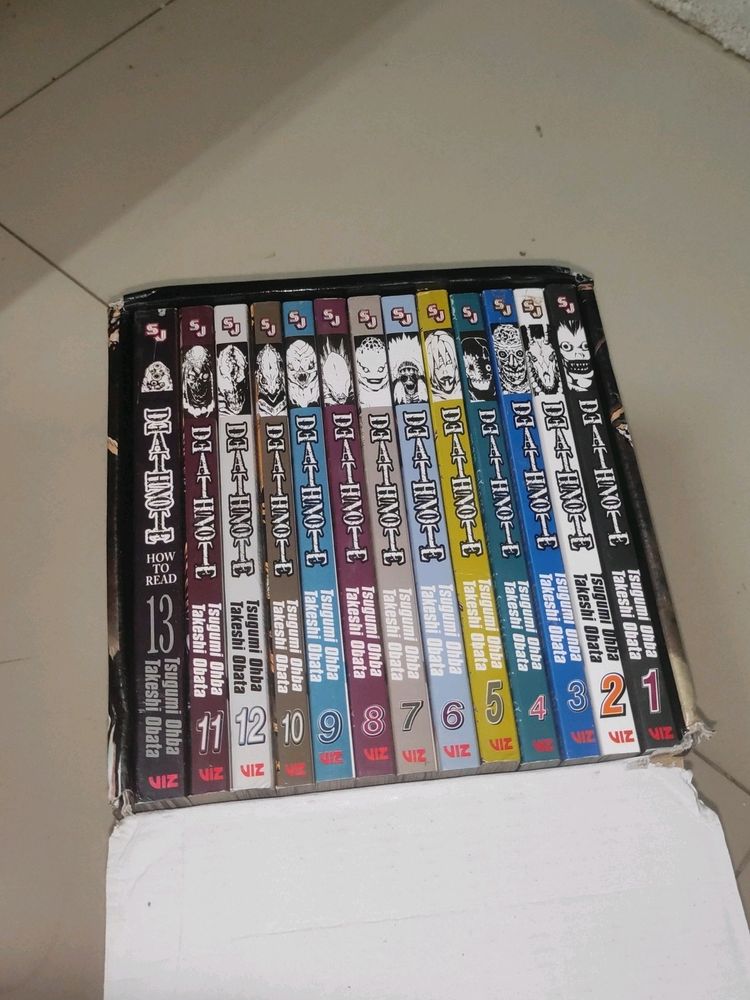 Books > Fiction | Death Note Box Complete Set 13 Books | Freeup