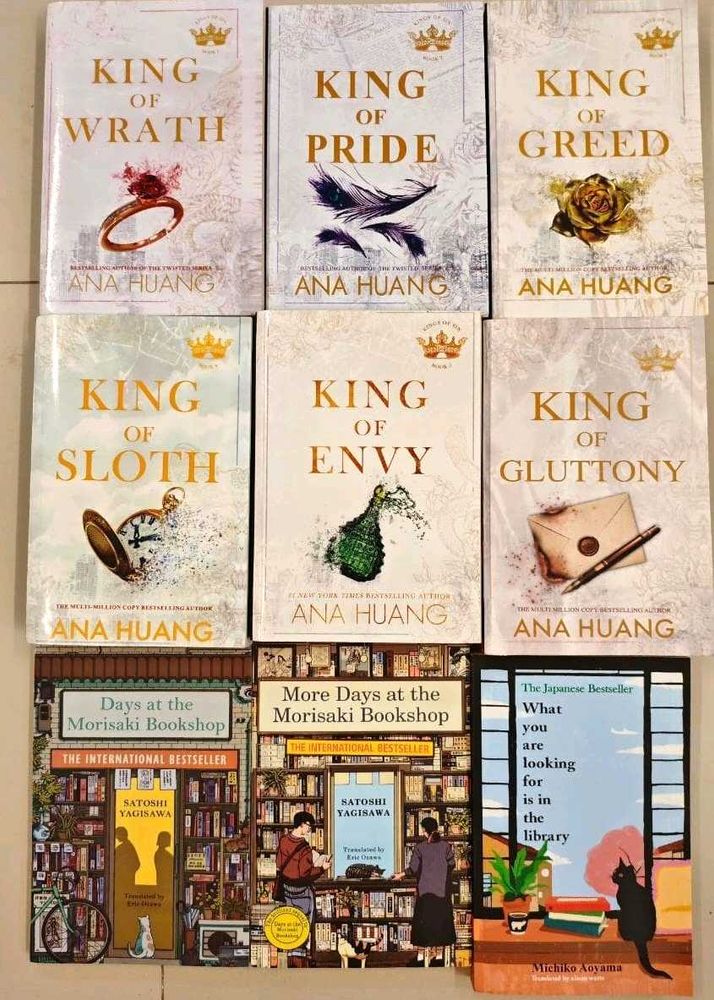 Ana Huang King Series &amp; Morasaki Bookshop