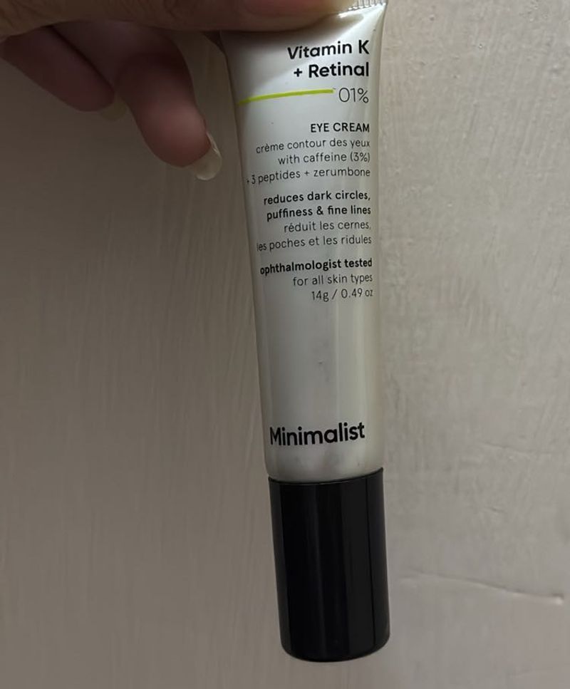 Minimalist Vitamin K + Retinal Eye Cream