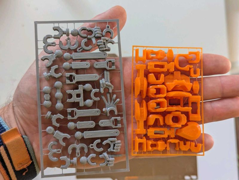 dummy figure 13 V1 duel color only DIY kit