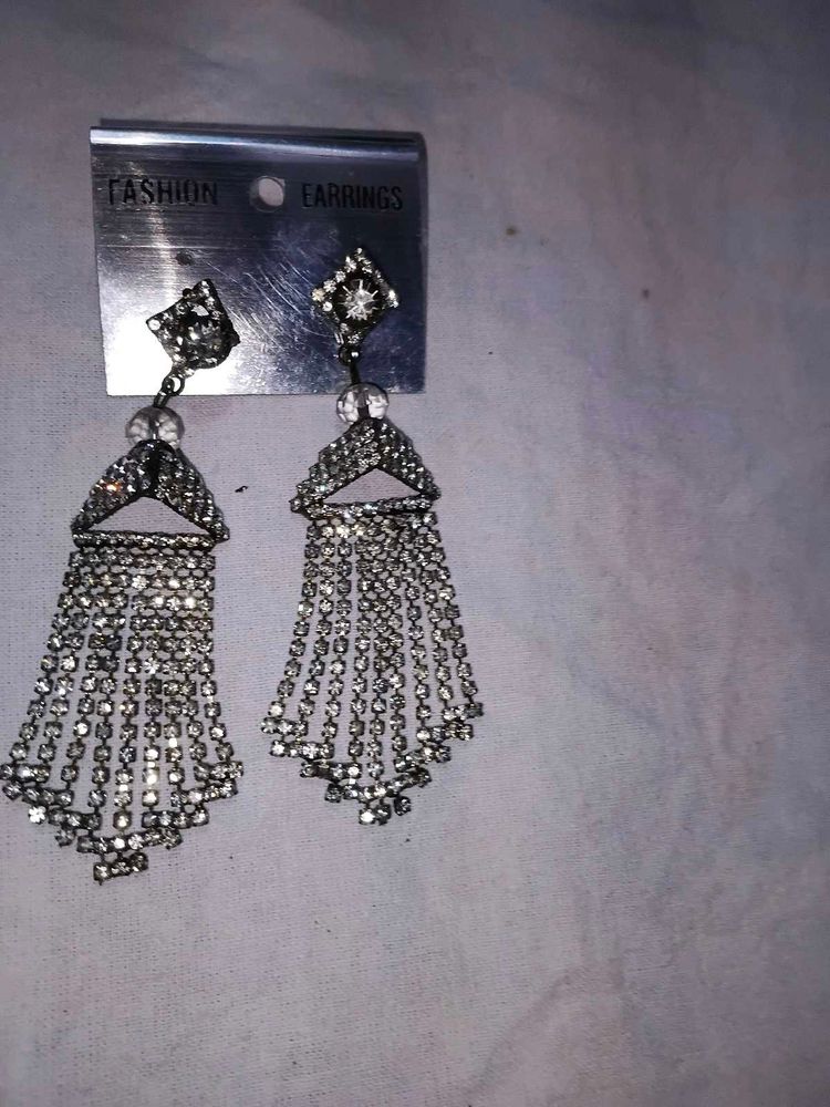 Stunning Crystal Dangle Earrings