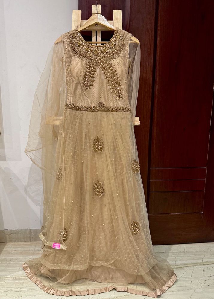 Brand New Ethnic Golden Gown