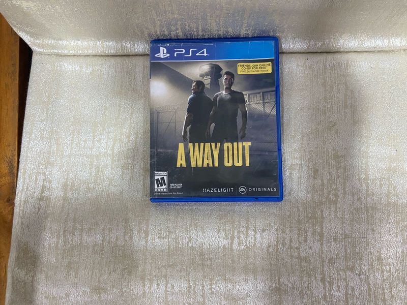 A Way Out and god of war ps4 games for cheap