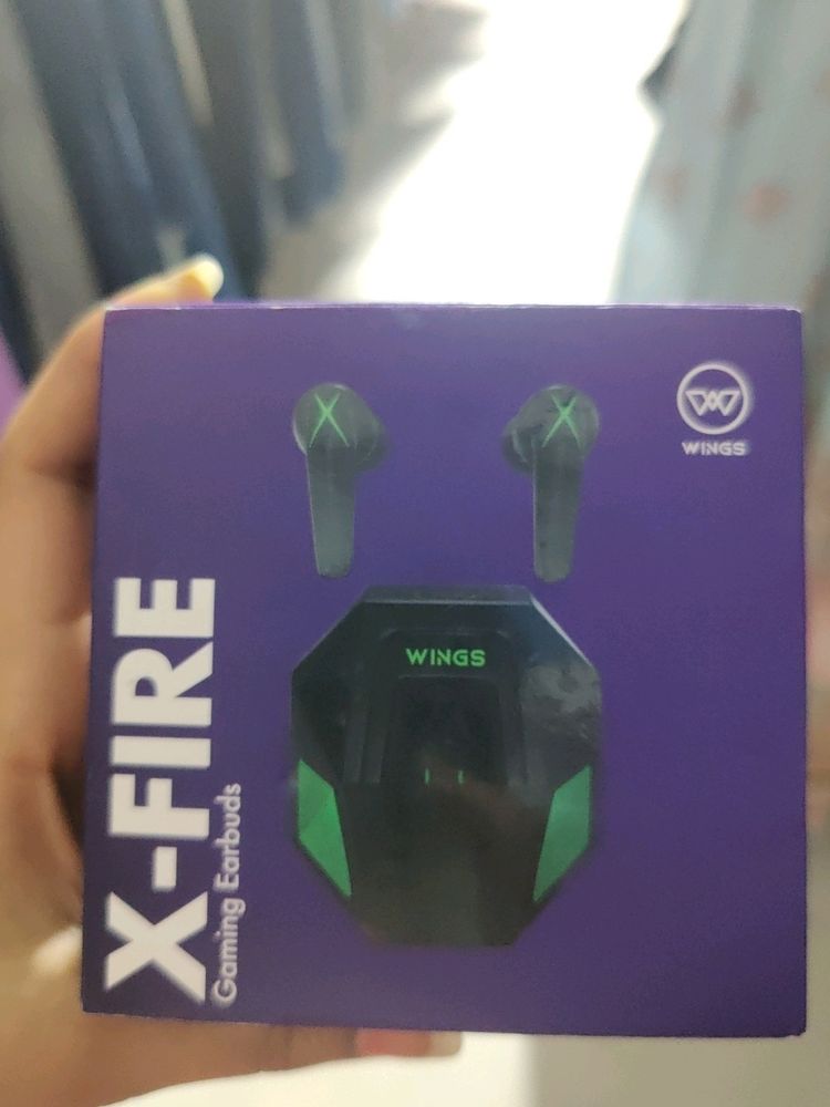 Wings X-FIRE  Gaming Earbuds. No Offered Coins.