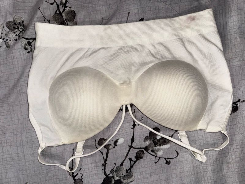 Comfortable White Bra