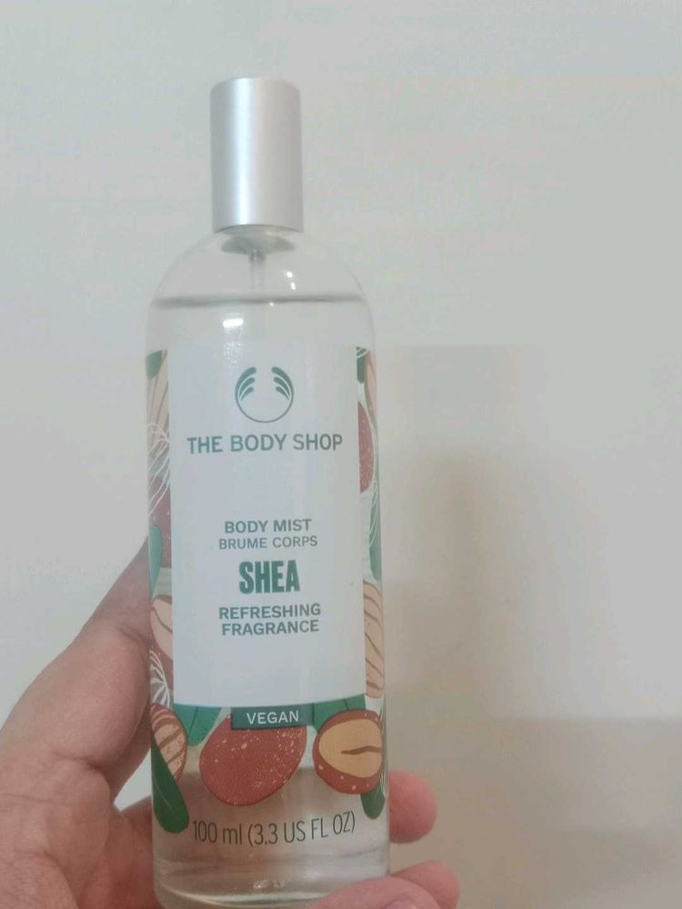 The Body Shop Shea and Vanilla mists