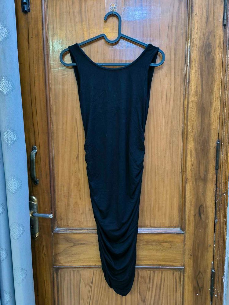 Classic Ruched Bodycon Dress