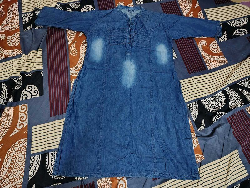 Classic Denim Kurti