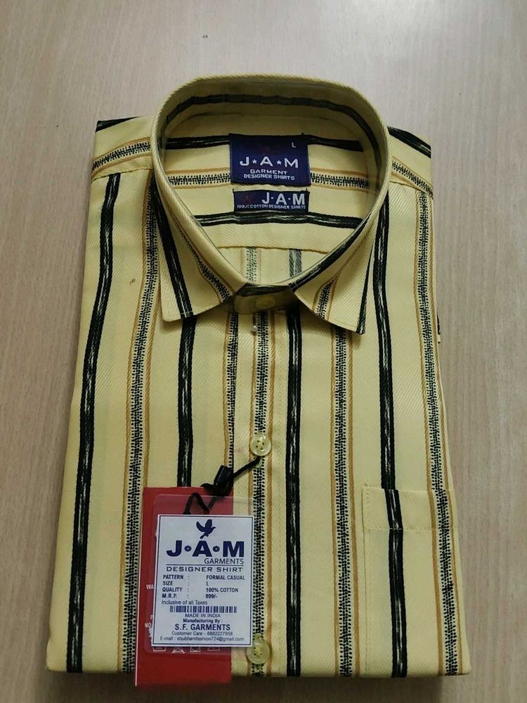 Stylish Striped Formal Casual Shirt for Men