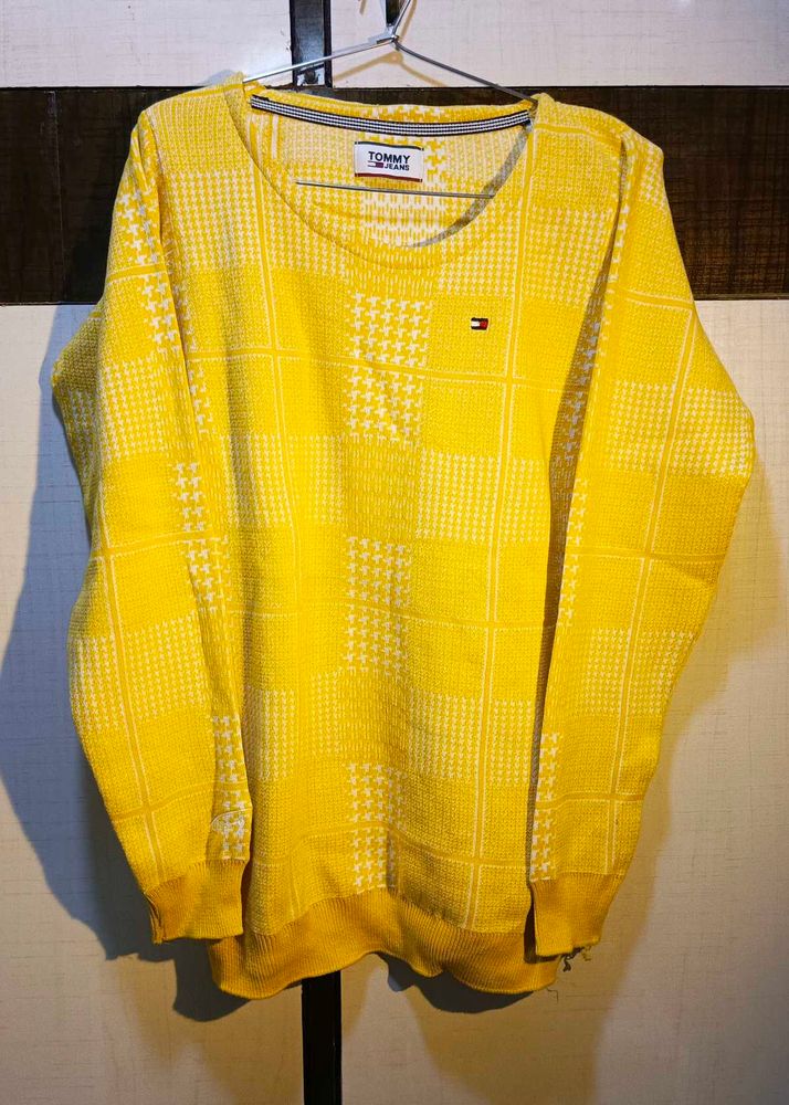 Tommy Hilfiger Yellow Sweater