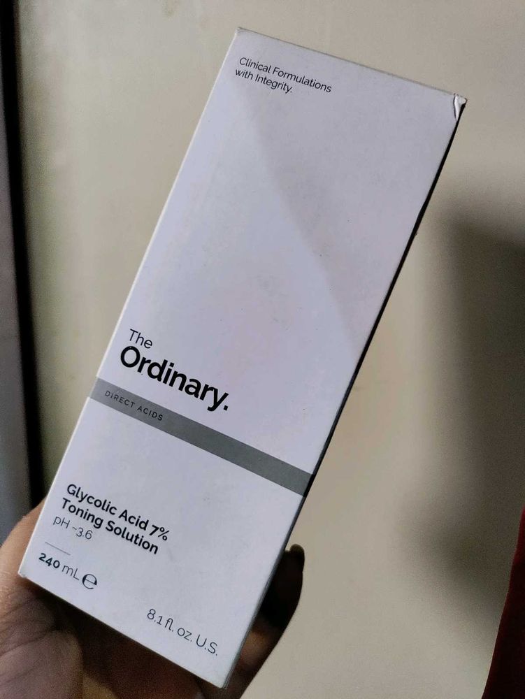 Ordinary glycolic toner