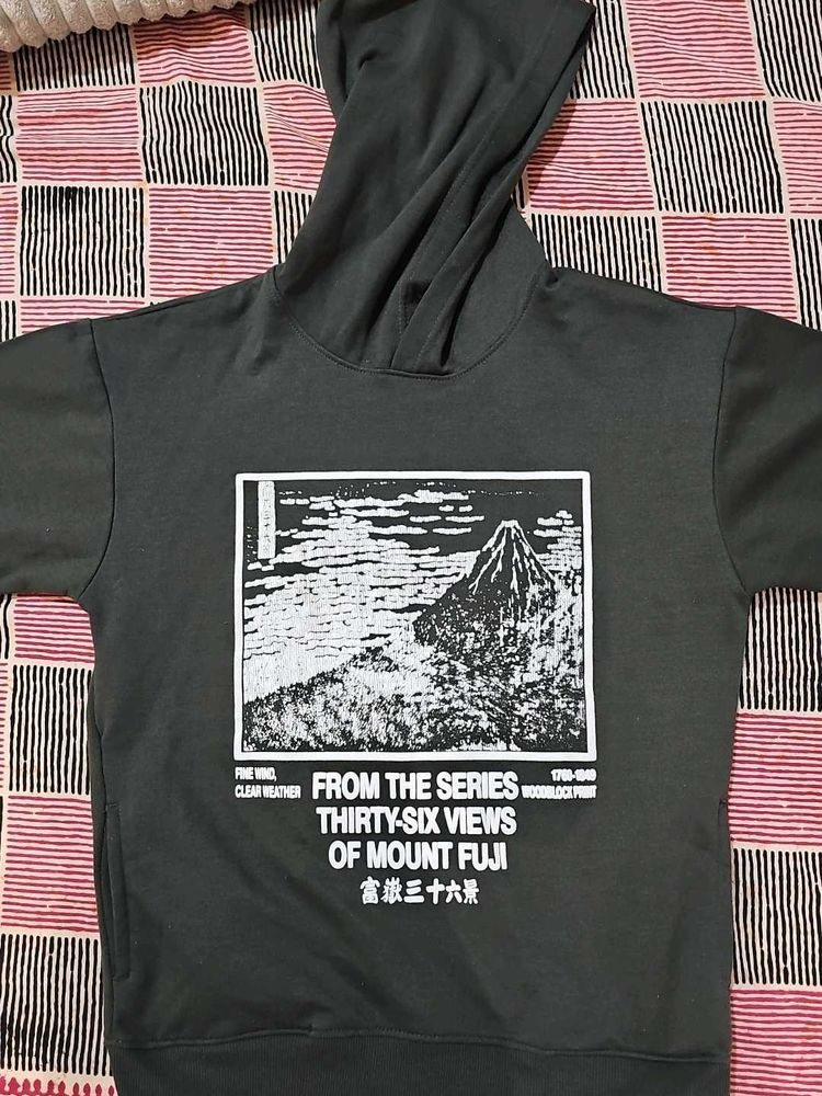 Graphic Print Hoodie