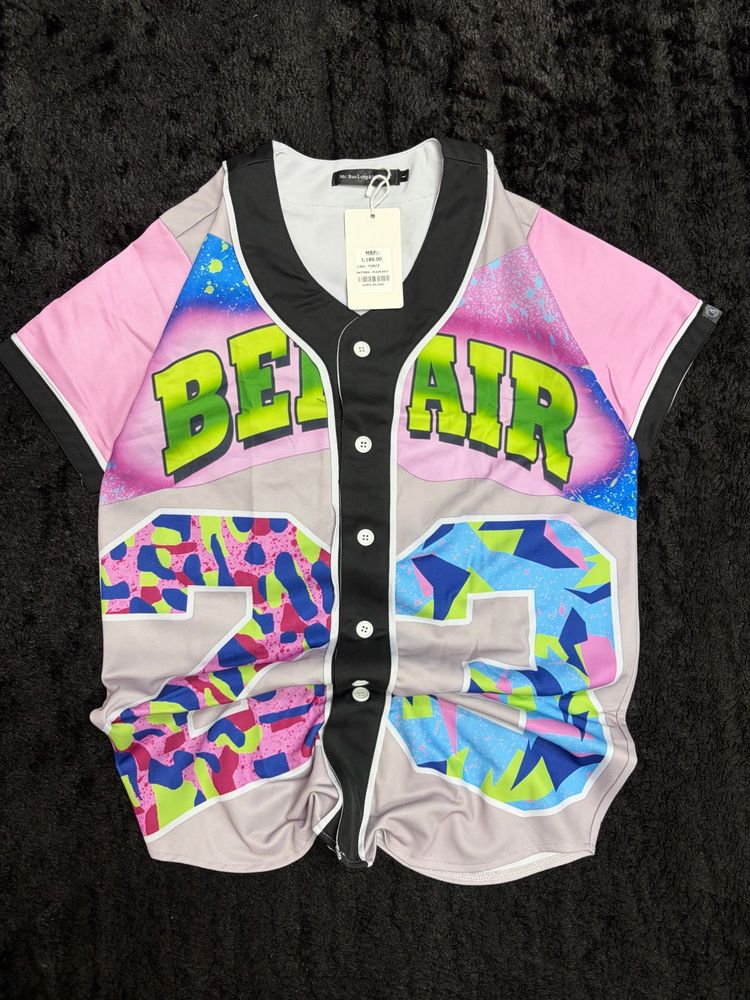 Retro Baseball Jersey "Bel Air"