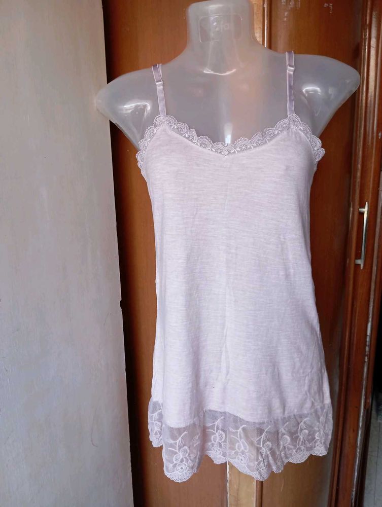 peach camisole