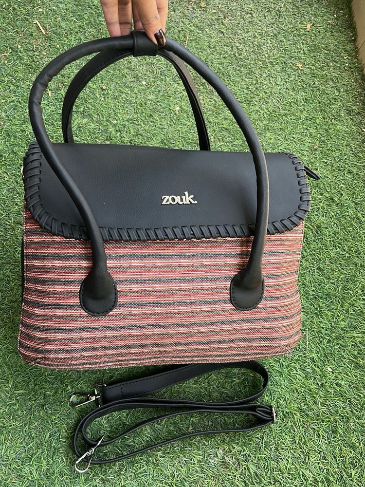 Stylish Zouk Handbag with Strap