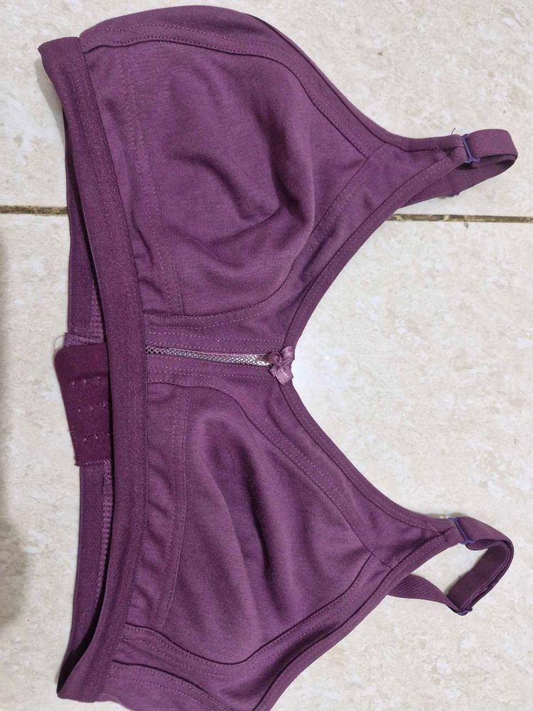 Comfortable Purple Bra