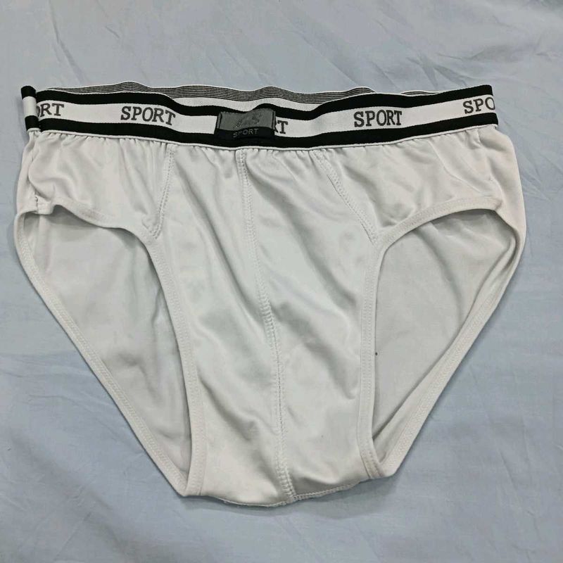 ♥️ Men's White Sport Briefs