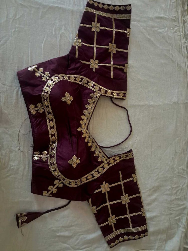 Embroidered Silk Blouse