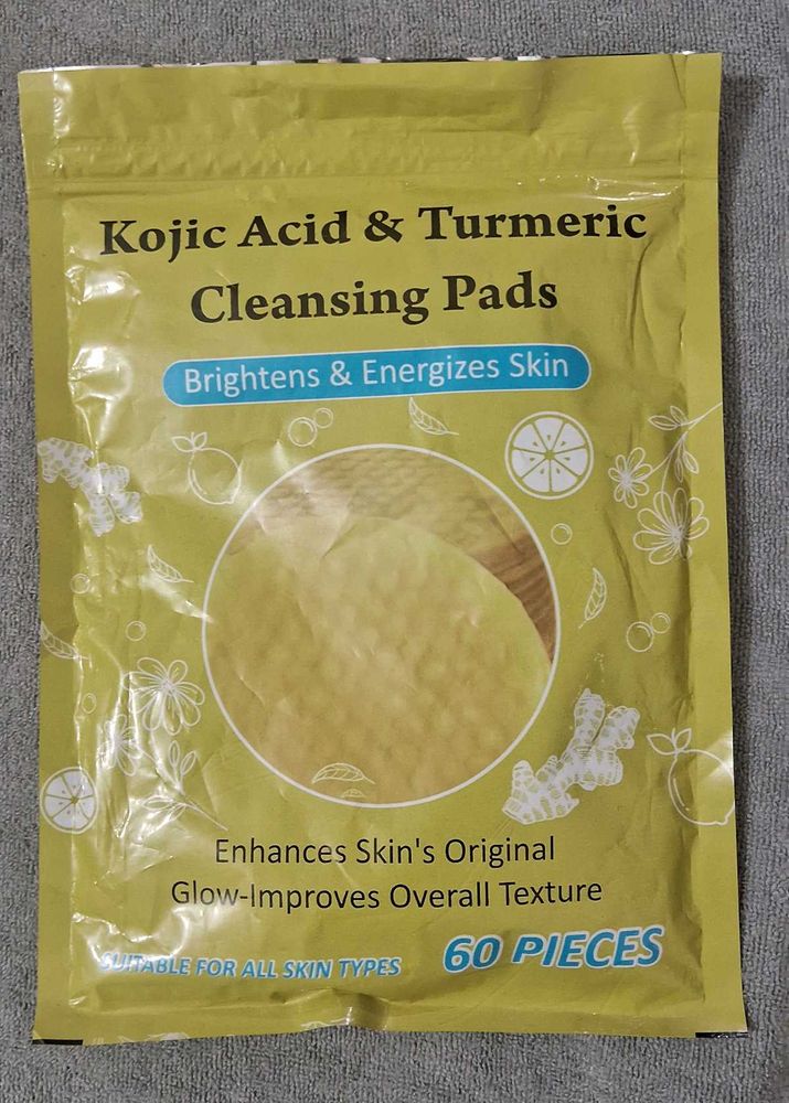 Kojic Acid &amp; Turmeric Cleansing Pads