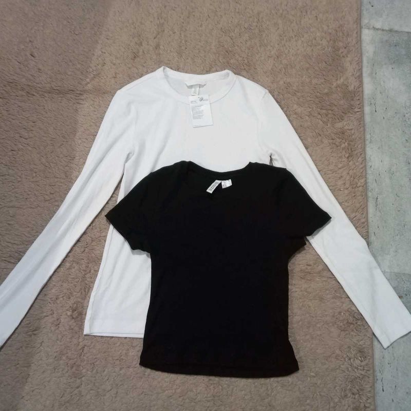 Set of 2 H&amp;M Basic T-Shirts