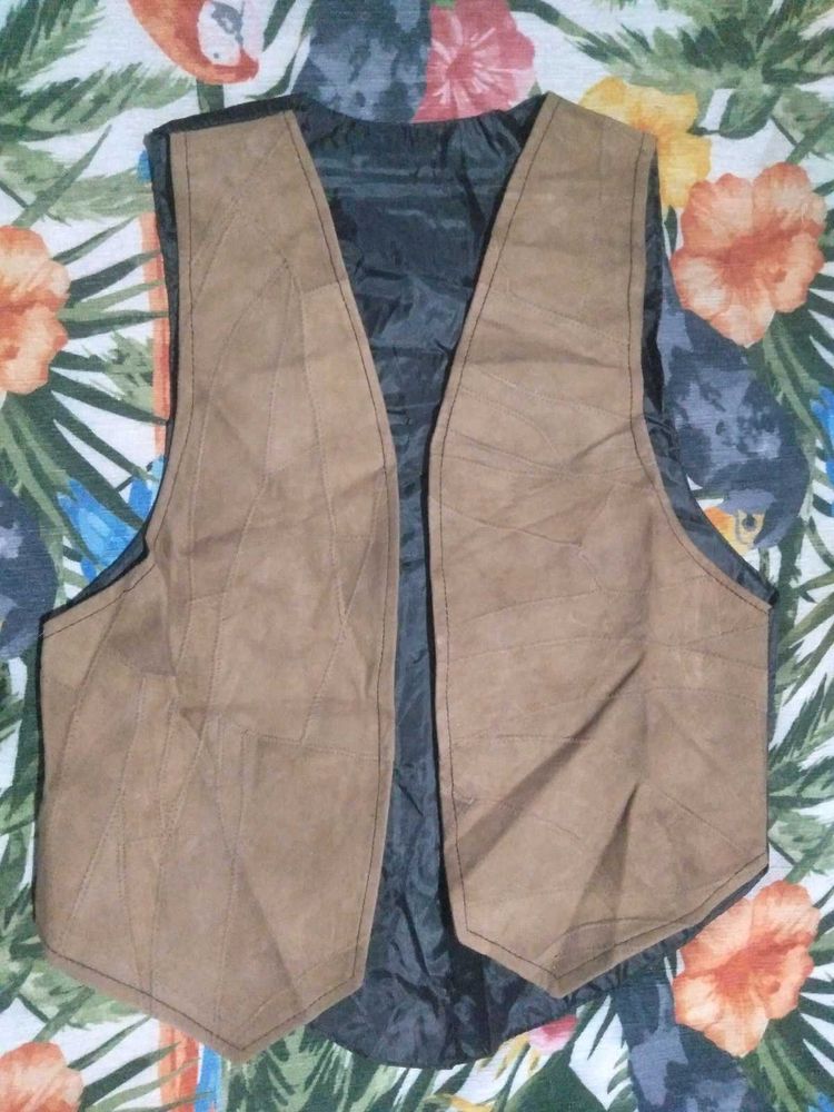 Brown Vest - Stylish Layering Piece
