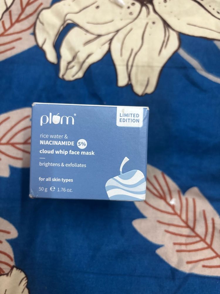 Plum Rice Water &amp; Niacinamide Face Mask