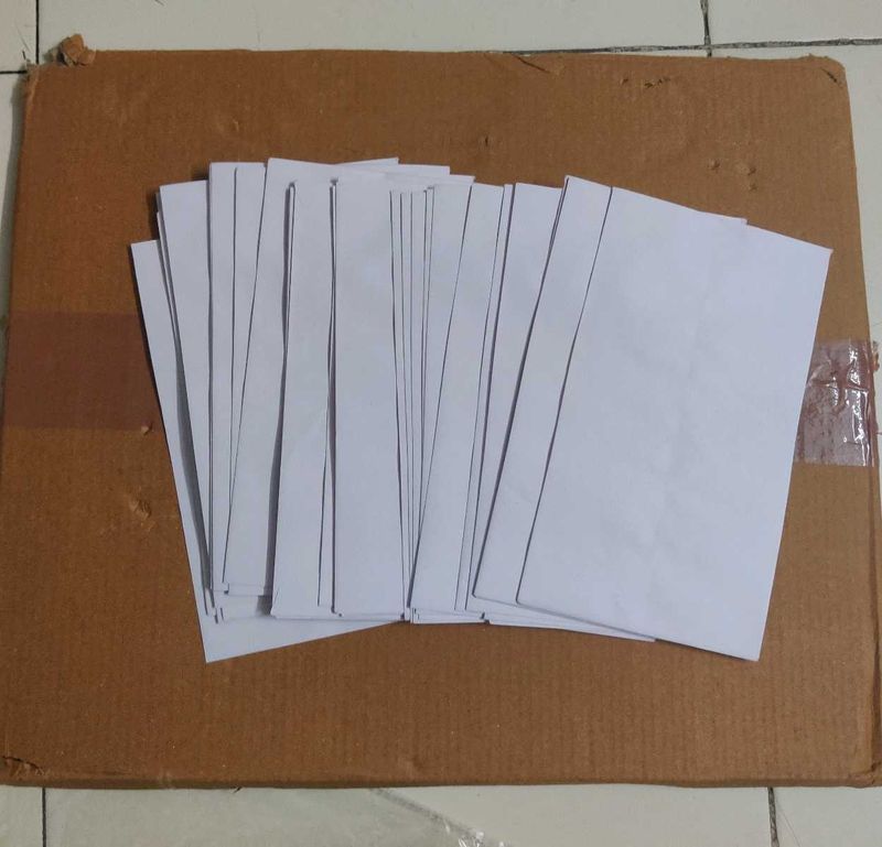35 White Envelope Cover