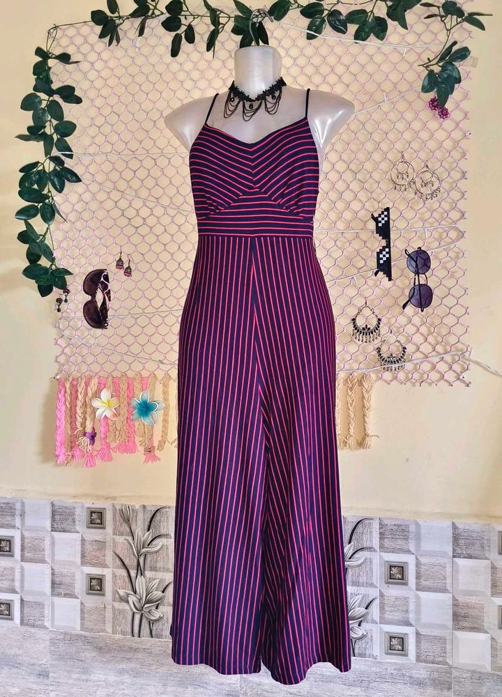 Boho Stripe Jumpsuit