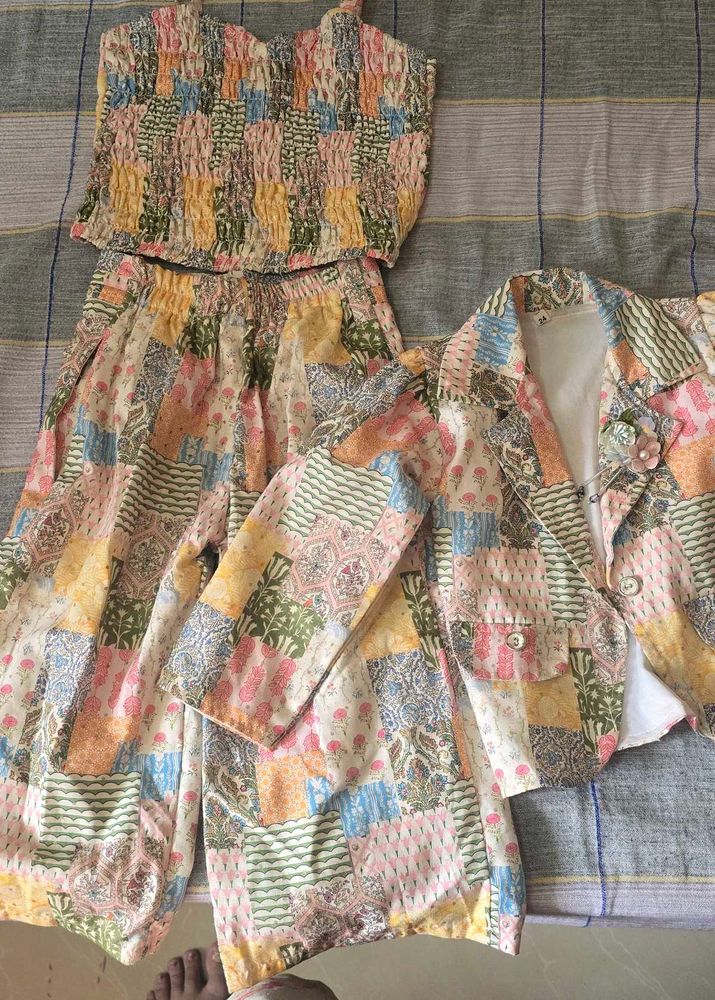 Boho Patchwork Co-ord Set