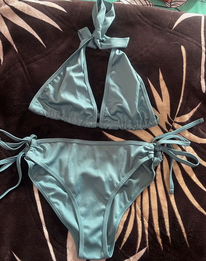 Teal Bikini Set