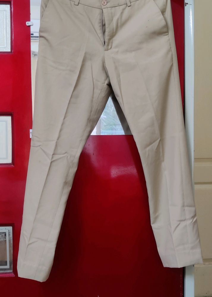 Price Drop ✨️Men Formal Cream Colour Pant