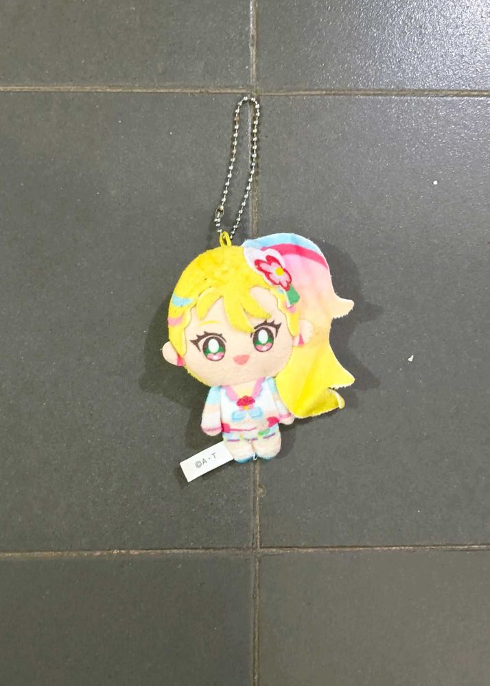 Cute Anime Plush Keychain Toy