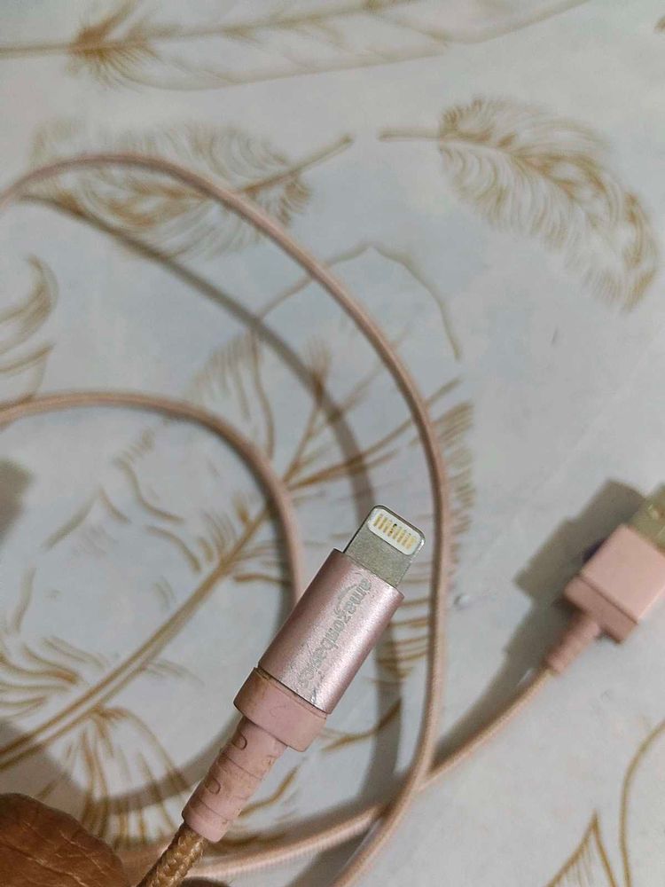 new AmazonBasics Nylon Lightning Cable