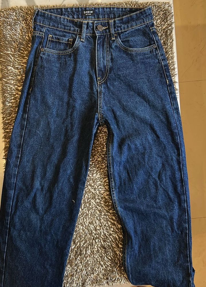 Dark Wash Wide Leg Jeans