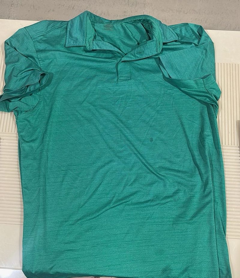 Men's Teal Polo T-Shirt