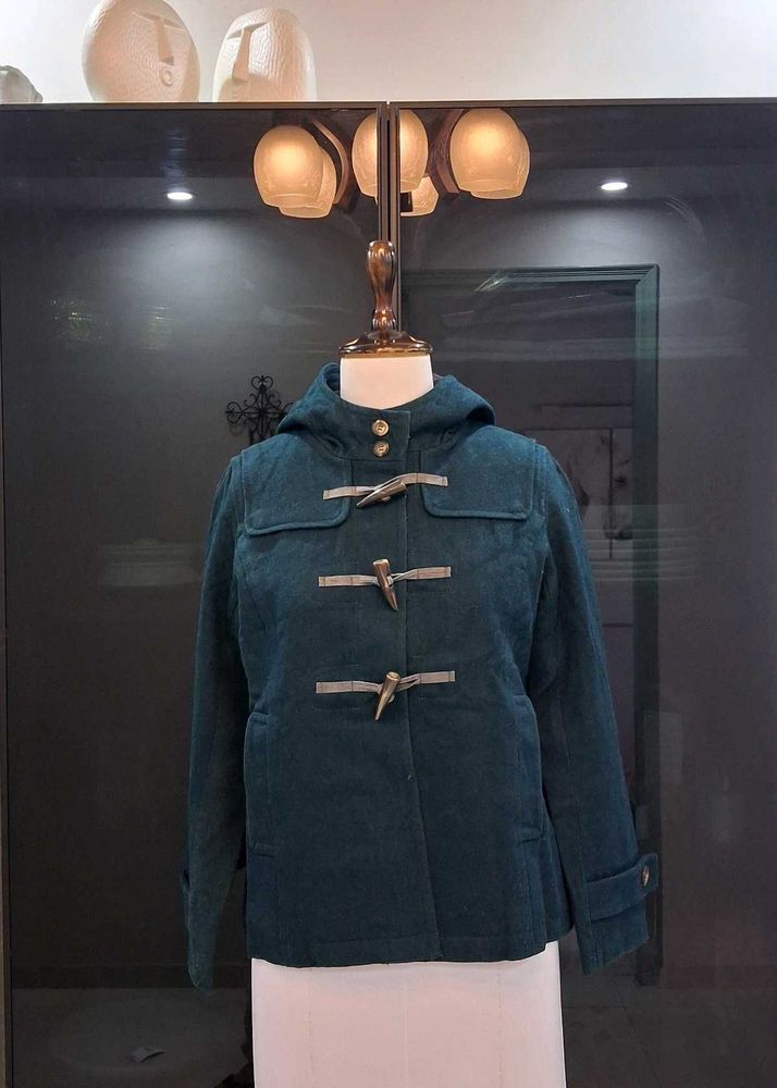 Hooded Duffle Coat - Stylish &amp; Warm
