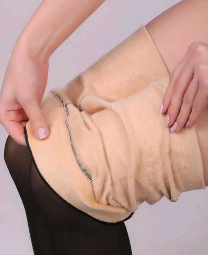 DUAL FLEECE LEGGINGS(stretchable)