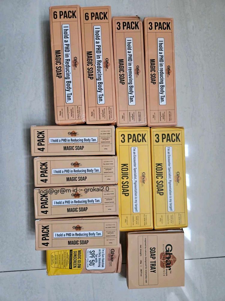 ghar soap magic Soaps pack unlimit