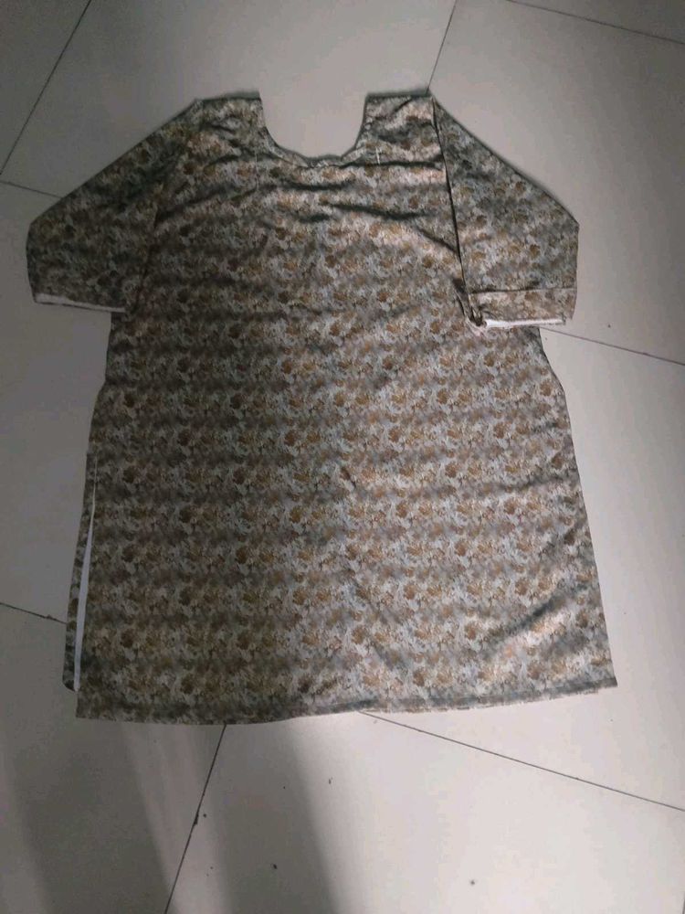 Floral Print Kurta