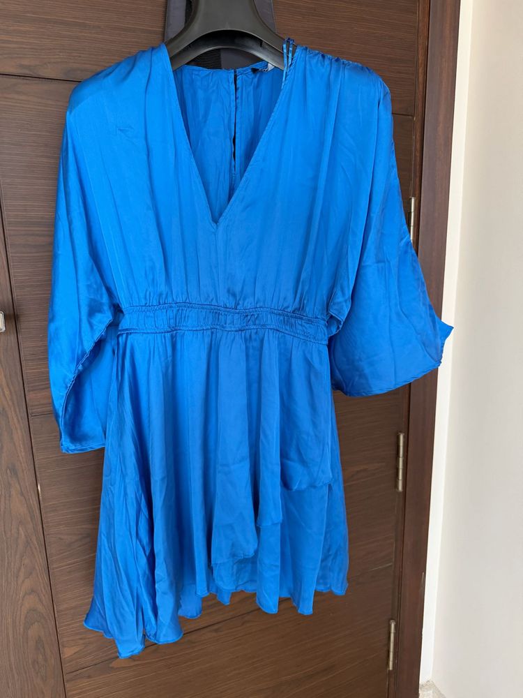 Zara blue dress BRAND NEW