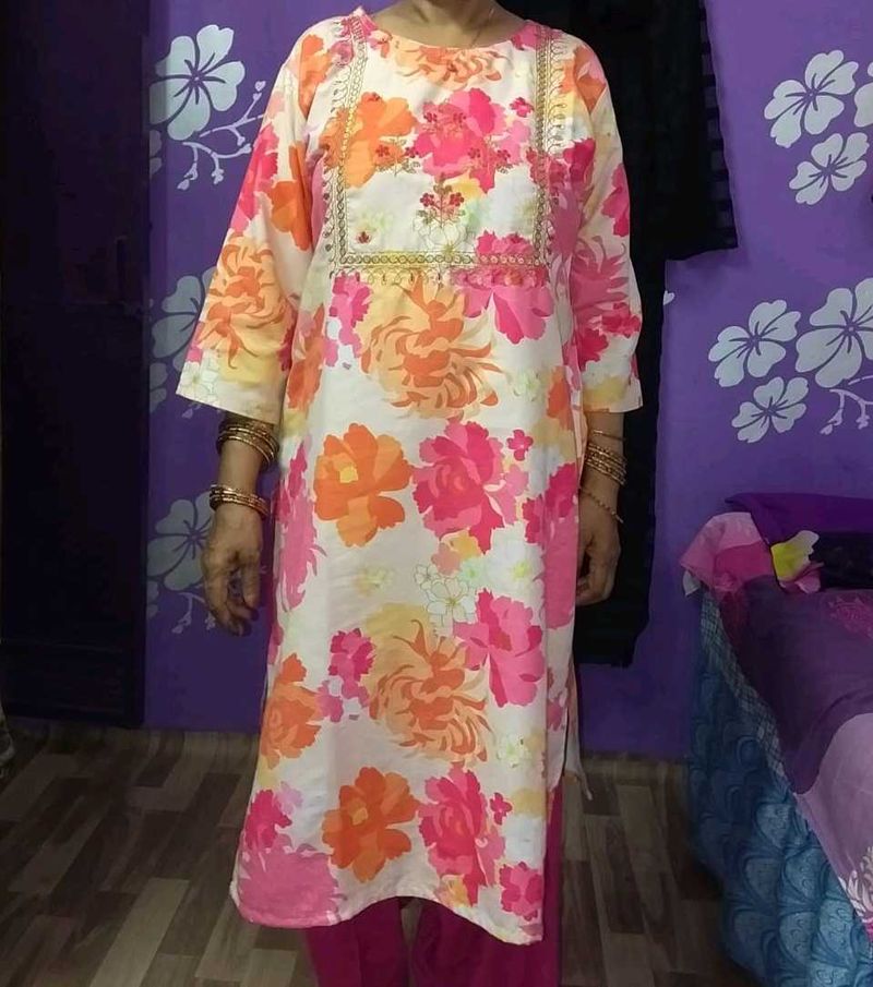 Floral Print Kurti