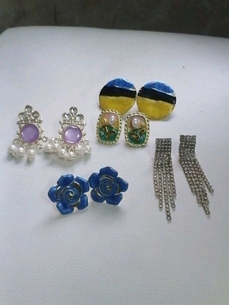 Assorted Dangle &amp; Stud Earrings Set