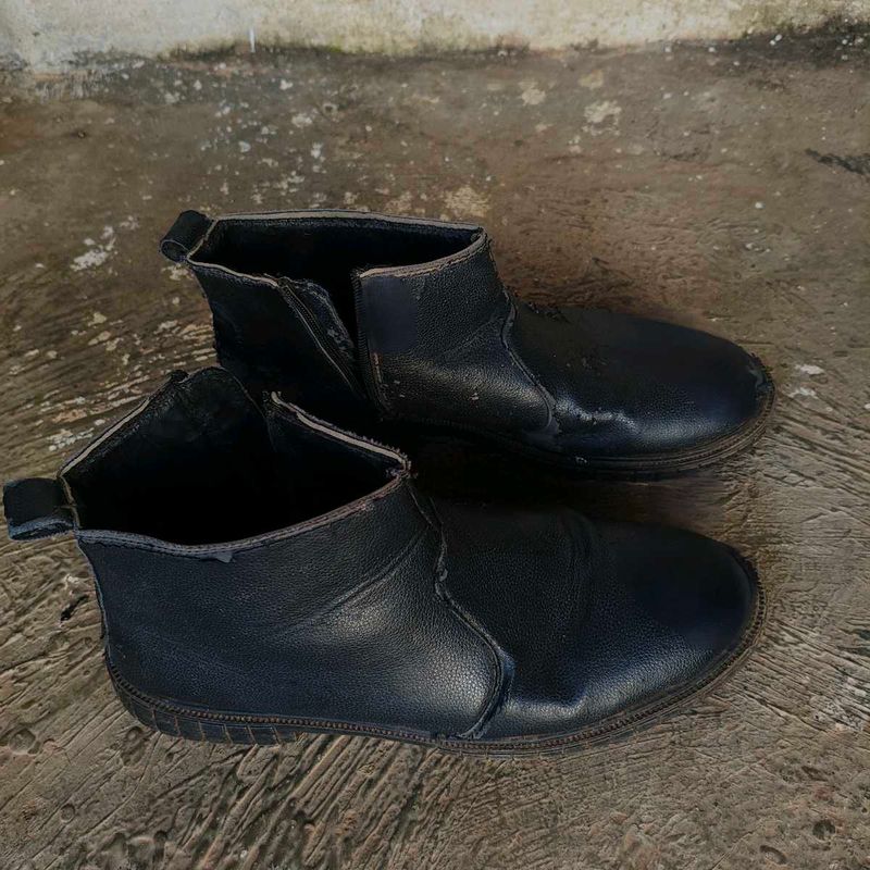 Leather Boots