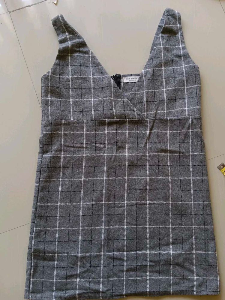 Checkered Mini Dress