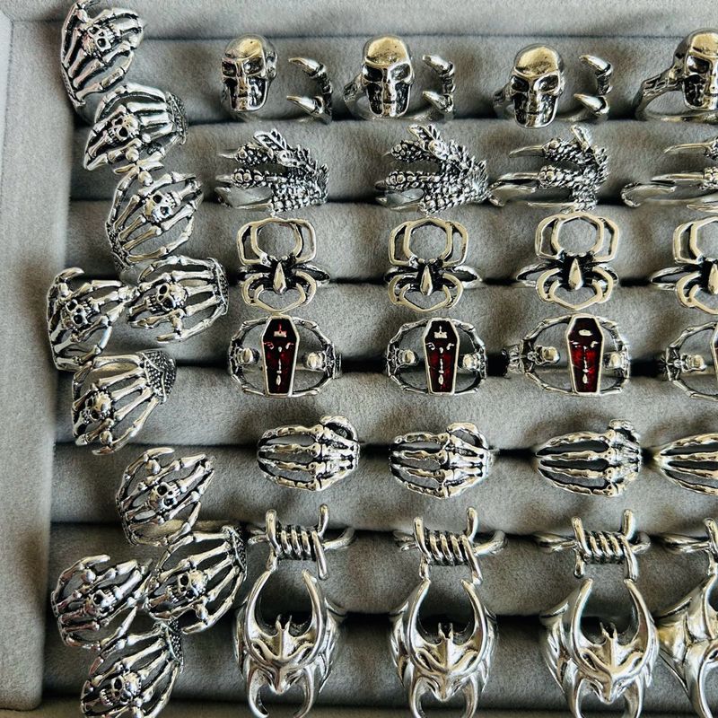 Gothic Punk Ring Collection